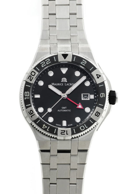 MAURICE LACROIX モーリスラクロア アイコン ベンチュラー GMT オートマチック AI6158-SS002-330-1 SS メンズ 時計 2510128