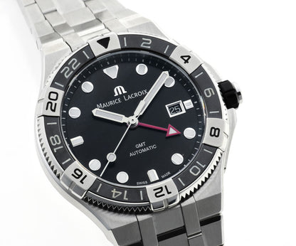 MAURICE LACROIX モーリスラクロア アイコン ベンチュラー GMT オートマチック AI6158-SS002-330-1 SS メンズ 時計 2510128