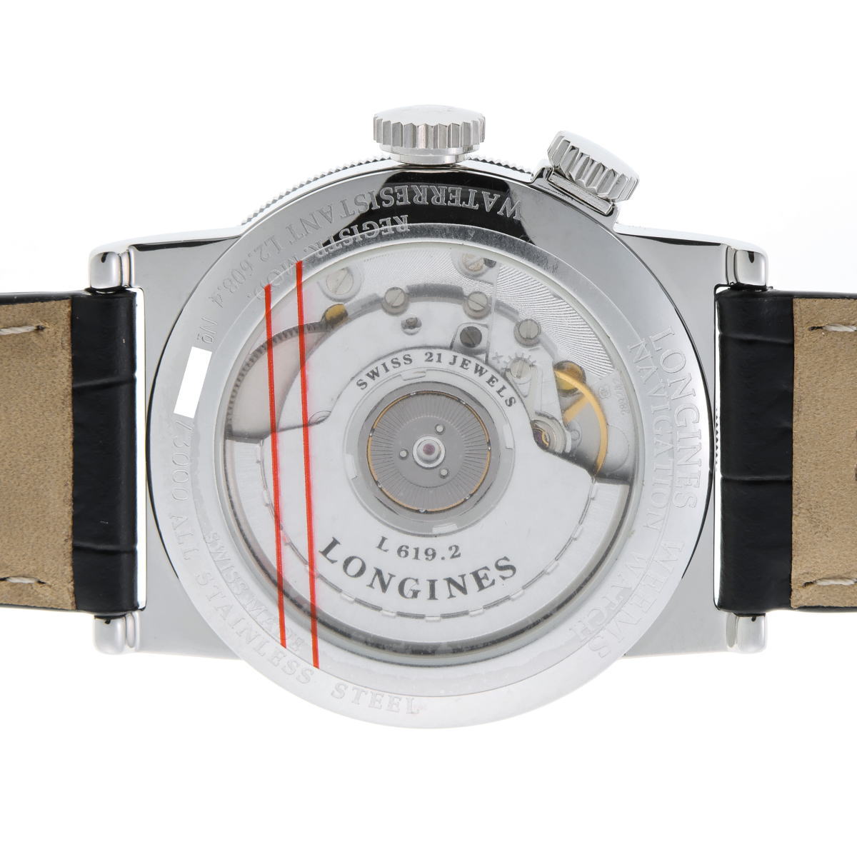 LONGINES ロンジン ウィームス オートマチック Cal.L619.2 L2.608.4 SS メンズ 時計 2510131