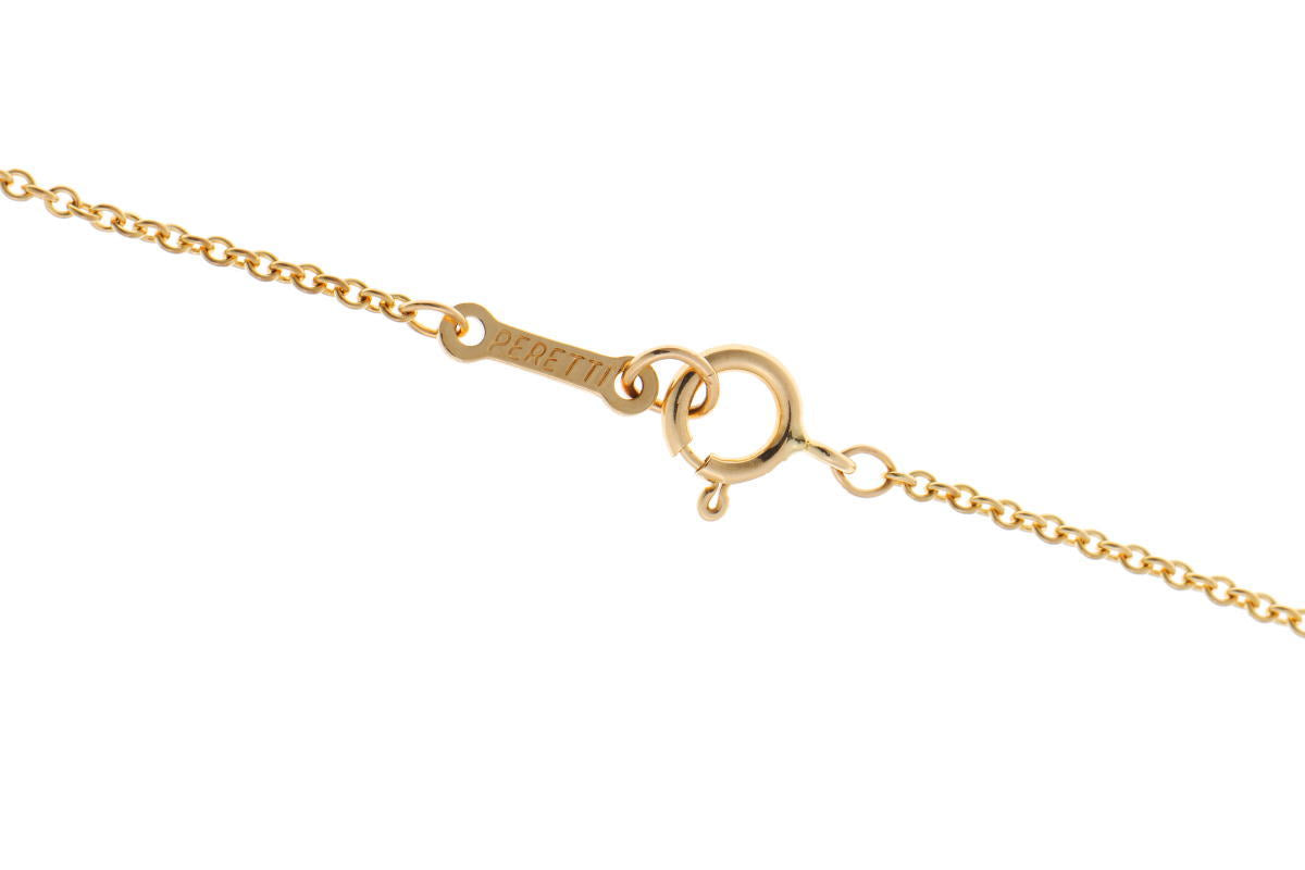 Tiffany & Co. ティファニー エルサ・ペレッティ アップル ネックレス イエローゴールド 750YG 2510139