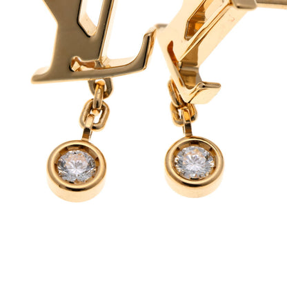 Louis Vuitton ルイヴィトン ピュス イディール ブロッサム LV ピアス Q96495 イエローゴールド 750YG 2510140