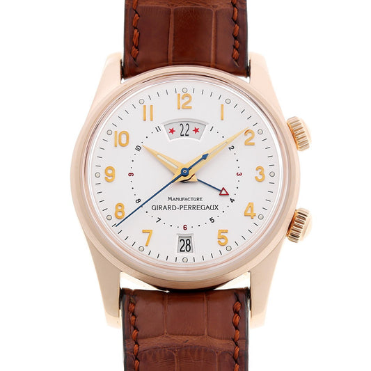 GIRARD-PERREGAUX ジラールペルゴ トラベラー2 GMT アラーム オートマチック 4940 750PG メンズ 時計 2510144