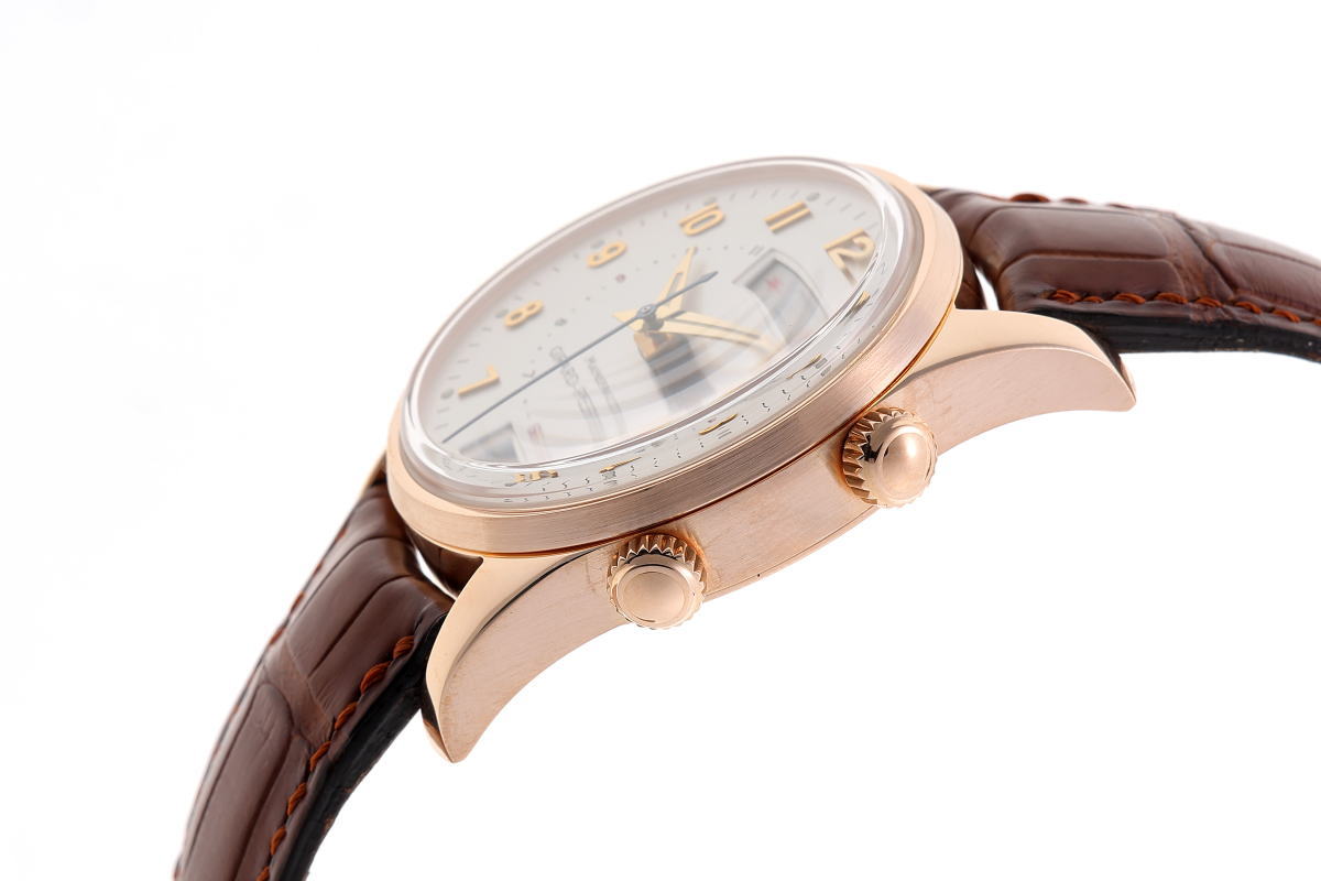 GIRARD-PERREGAUX ジラールペルゴ トラベラー2 GMT アラーム オートマチック 4940 750PG メンズ 時計 2510144