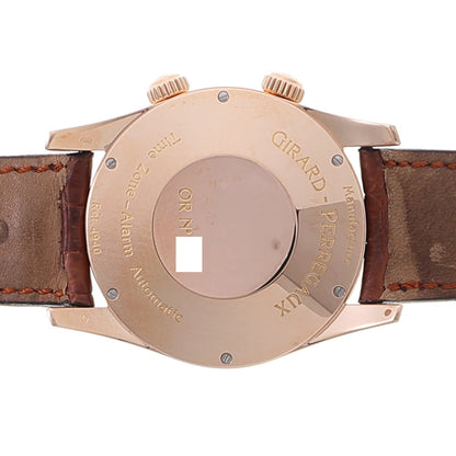 GIRARD-PERREGAUX ジラールペルゴ トラベラー2 GMT アラーム オートマチック 4940 750PG メンズ 時計 2510144