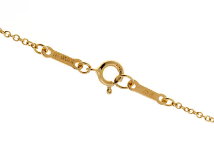 Tiffany & Co. ティファニー エルサ・ペレッティ オープンハート ネックレス イエローゴールド 750YG 2510145