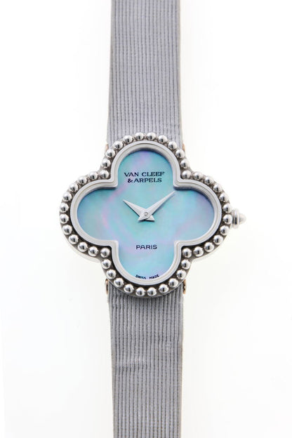 Van Cleef & Arpels ヴァンクリーフ＆アーペル アルハンブラ ウォッチ クォーツ 322974 750WG レディース 時計 2510150