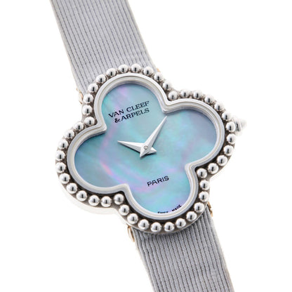 Van Cleef & Arpels ヴァンクリーフ＆アーペル アルハンブラ ウォッチ クォーツ 322974 750WG レディース 時計 2510150