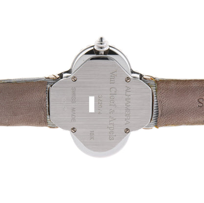 Van Cleef & Arpels ヴァンクリーフ＆アーペル アルハンブラ ウォッチ クォーツ 322974 750WG レディース 時計 2510150