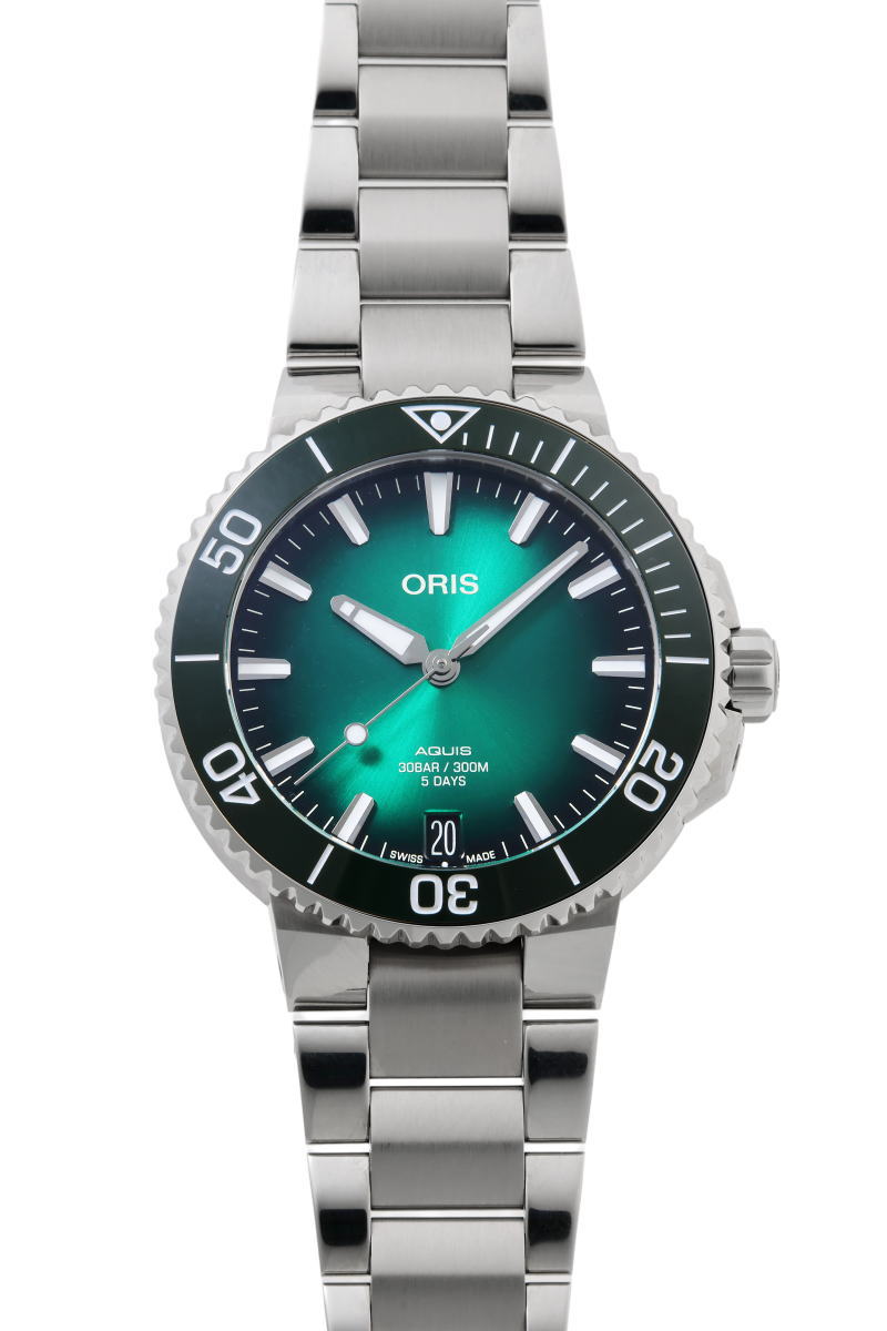 ORIS オリス アクイス デイト キャリバー400 オートマチック 01.400.7769.4157 SS メンズ 時計 2510153