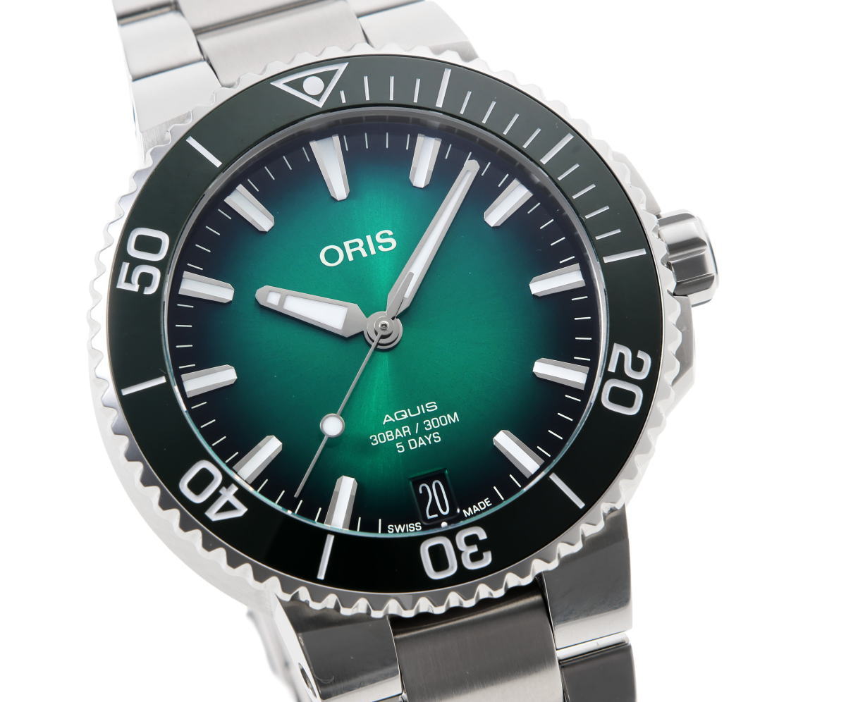 ORIS オリス アクイス デイト キャリバー400 オートマチック 01.400.7769.4157 SS メンズ 時計 2510153