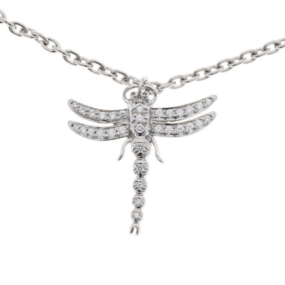 Tiffany & Co. ティファニー ドラゴンフライ ダイヤ ネックレス プラチナ PT950 2510158