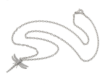 Tiffany & Co. ティファニー ドラゴンフライ ダイヤ ネックレス プラチナ PT950 2510158