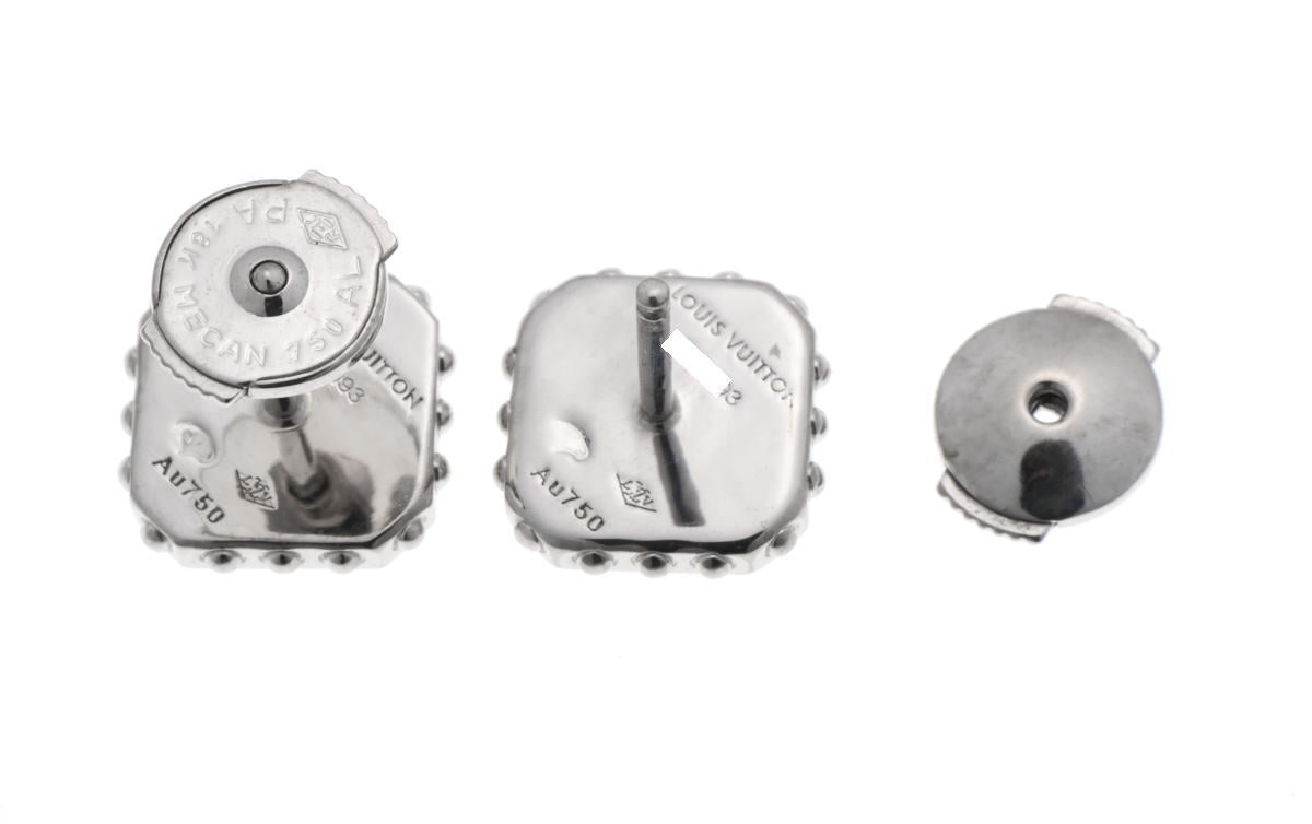 Louis Vuitton ルイヴィトン ピュス アンプリーズ ダイヤ ピアス ホワイトゴールド 750WG 2510160