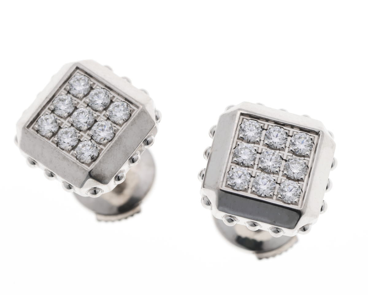 Louis Vuitton ルイヴィトン ピュス アンプリーズ ダイヤ ピアス ホワイトゴールド 750WG 2510160