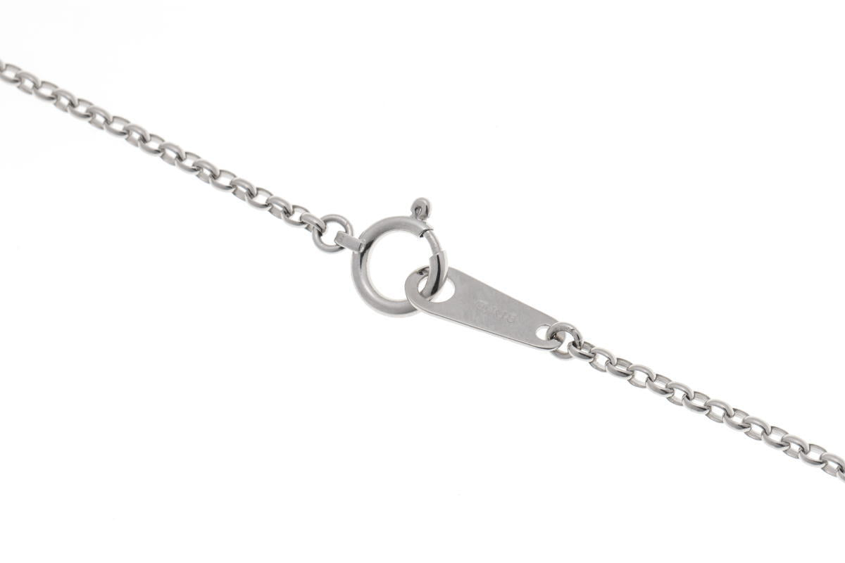 MIKIMOTO ミキモト バロックパール ダイヤ ネックレス ホワイトゴールド K18WG 2510162