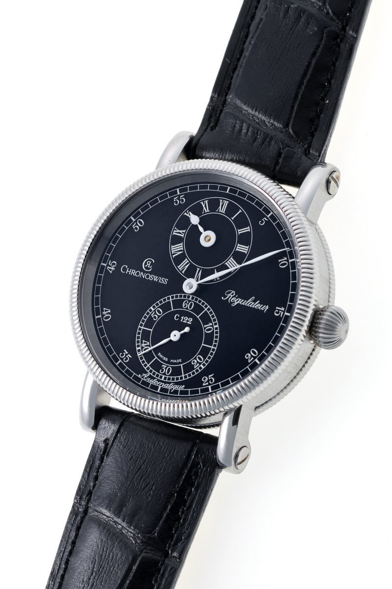 CHRONOSWISS クロノスイス レギュレーター ミディアム オートマチック Cal.122 CH1223M SS メンズ 時計 2510169