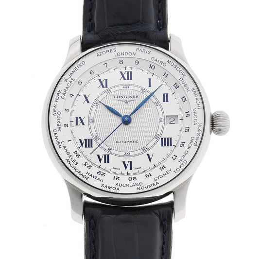 LONGINES ロンジン ウィームス ワールドタイム オートマチック L2.624.4 SS メンズ 時計 2510171