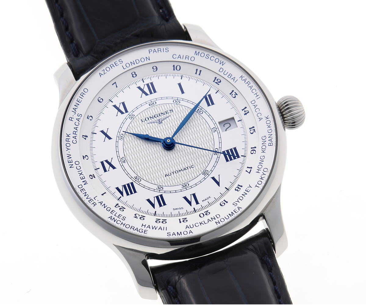 LONGINES ロンジン ウィームス ワールドタイム オートマチック L2.624.4 SS メンズ 時計 2510171