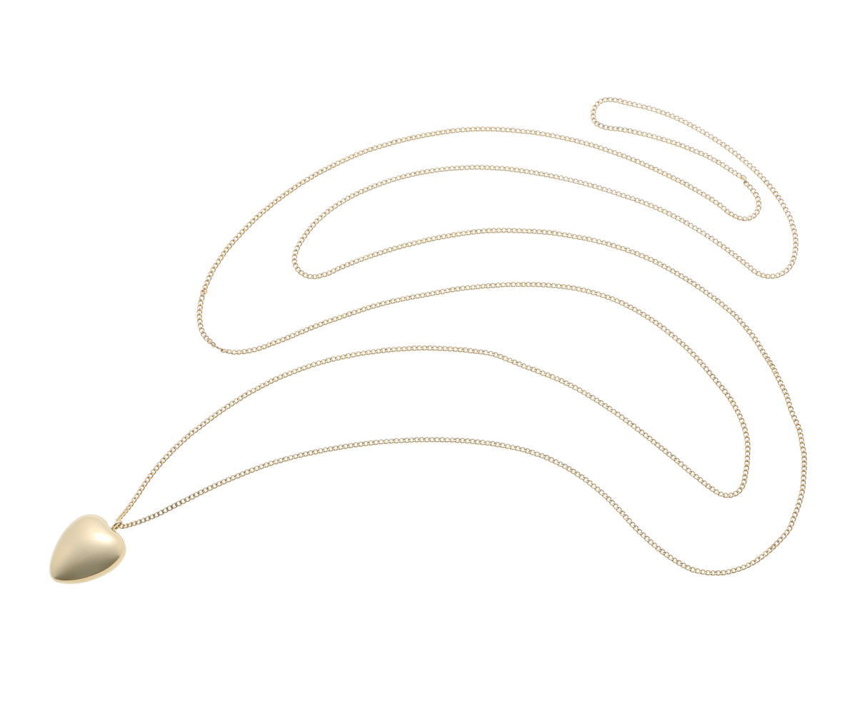 Tiffany & Co. ティファニー ハート ロング ネックレス - イエローゴールド 18KYG 2510175