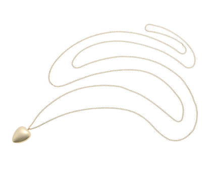 Tiffany & Co. ティファニー ハート ロング ネックレス - イエローゴールド 18KYG 2510175