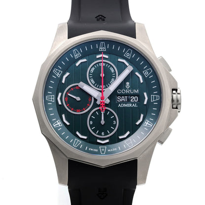 CORUM コルム アドミラルズカップ レジェンド クロノグラフ オートマチック 01.0158 A077/04180 TI メンズ 時計 2510188