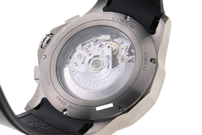 CORUM コルム アドミラルズカップ レジェンド クロノグラフ オートマチック 01.0158 A077/04180 TI メンズ 時計 2510188
