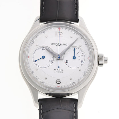 MONTBLANC モンブラン ヘリテイジ モノプッシャー クロノグラフ オートマチック 119951 SS メンズ 時計 2510189