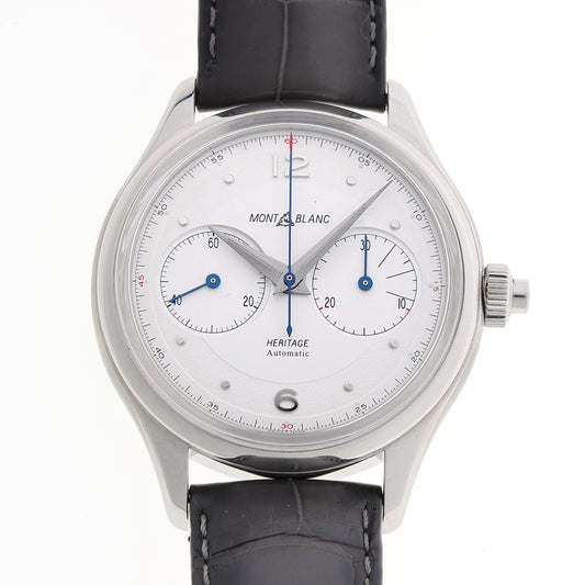 MONTBLANC モンブラン ヘリテイジ モノプッシャー クロノグラフ オートマチック 119951 SS メンズ 時計 2510189