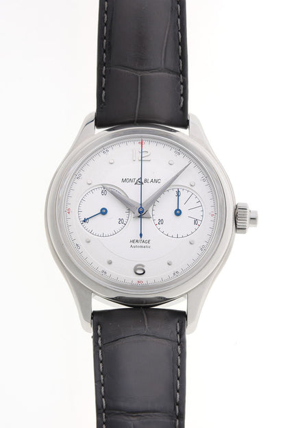 MONTBLANC モンブラン ヘリテイジ モノプッシャー クロノグラフ オートマチック 119951 SS メンズ 時計 2510189