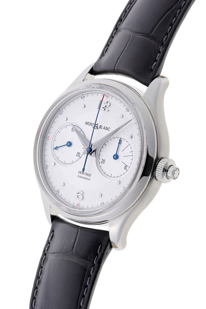 MONTBLANC モンブラン ヘリテイジ モノプッシャー クロノグラフ オートマチック 119951 SS メンズ 時計 2510189