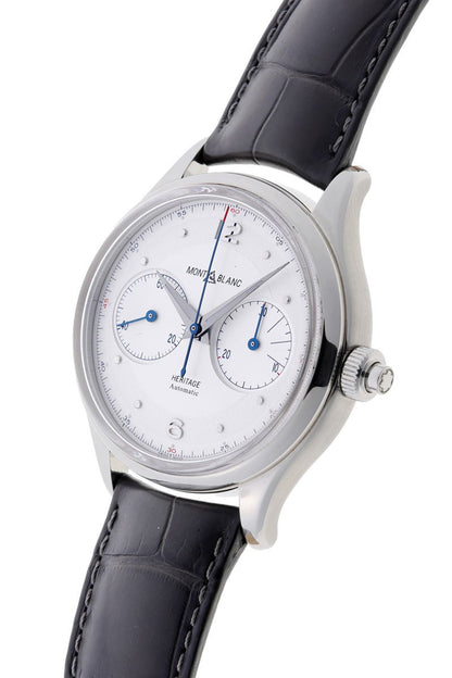 MONTBLANC モンブラン ヘリテイジ モノプッシャー クロノグラフ オートマチック 119951 SS メンズ 時計 2510189