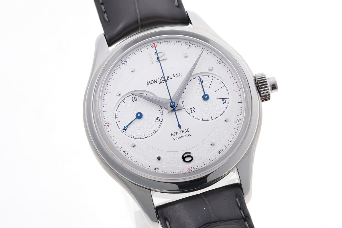 MONTBLANC モンブラン ヘリテイジ モノプッシャー クロノグラフ オートマチック 119951 SS メンズ 時計 2510189