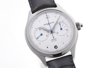 MONTBLANC モンブラン ヘリテイジ モノプッシャー クロノグラフ オートマチック 119951 SS メンズ 時計 2510189