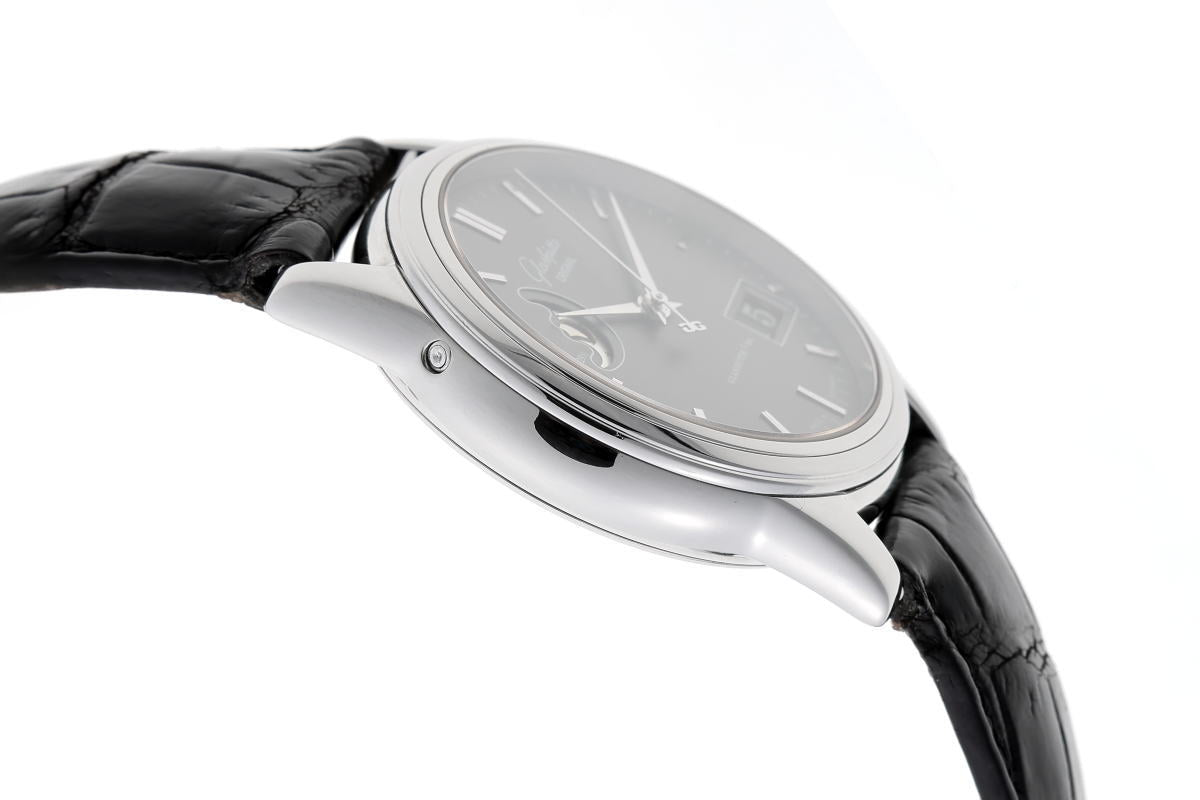 GLASHUTTE ORIGINAL グラスヒュッテオリジナル セネタ パノラマデイト ムーンフェイズ オートマチック Cal.GUB39-41 1-39-41-14-22-04 SS メンズ 時計 2510190