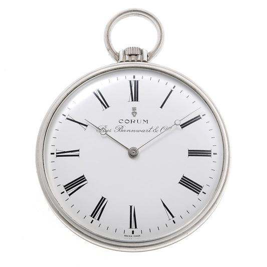 CORUM コルム ポケットウォッチ 懐中時計 手巻 Cal.853 - SV925 ユニセックス 時計 2510196