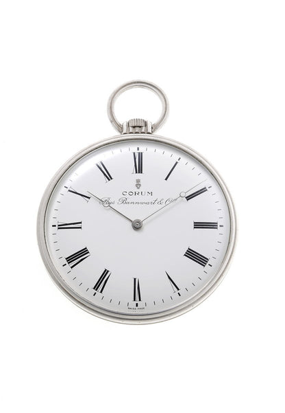 CORUM コルム ポケットウォッチ 懐中時計 手巻 Cal.853 - SV925 ユニセックス 時計 2510196