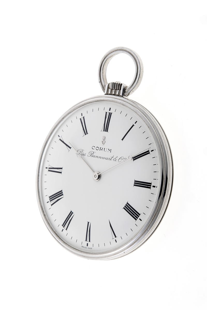 CORUM コルム ポケットウォッチ 懐中時計 手巻 Cal.853 - SV925 ユニセックス 時計 2510196