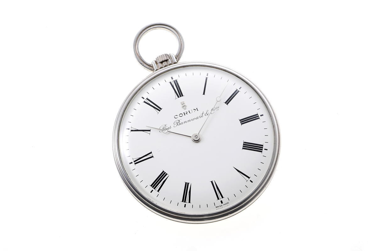 CORUM コルム ポケットウォッチ 懐中時計 手巻 Cal.853 - SV925 ユニセックス 時計 2510196