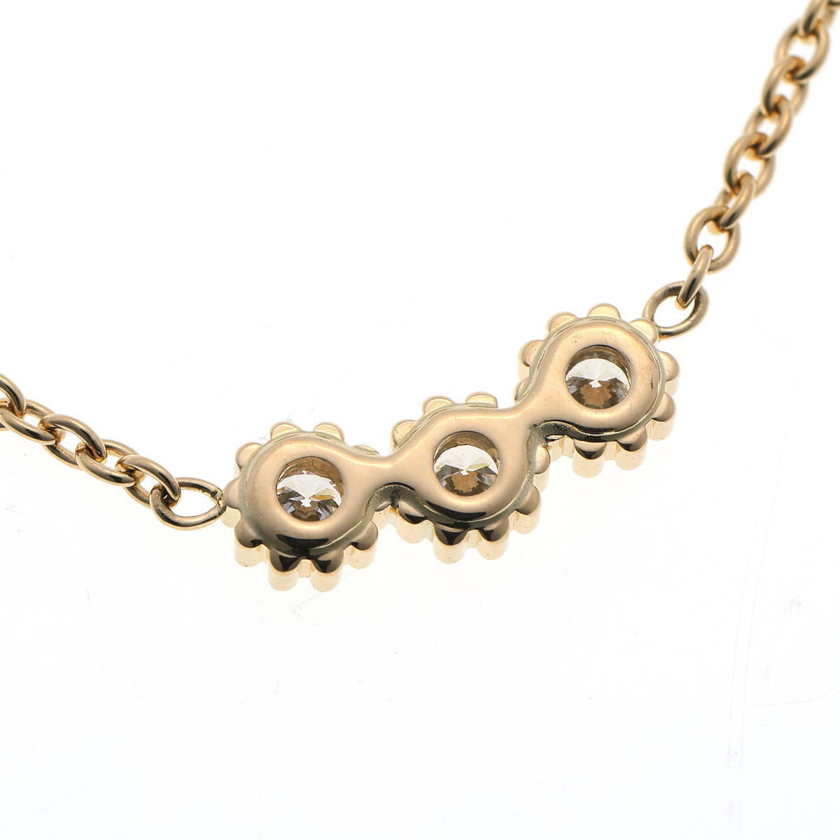 Dior ディオール ミミローズ ダイヤ ネックレス JMRO95010 イエローゴールド 750YG 2510204