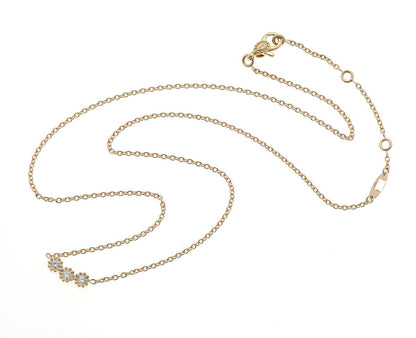 Dior ディオール ミミローズ ダイヤ ネックレス JMRO95010 イエローゴールド 750YG 2510204