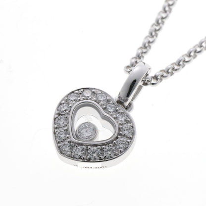 Chopard ショパール ハッピーダイヤモンド ハート ネックレス 79/1084-1001 ホワイトゴールド 750WG 2510206