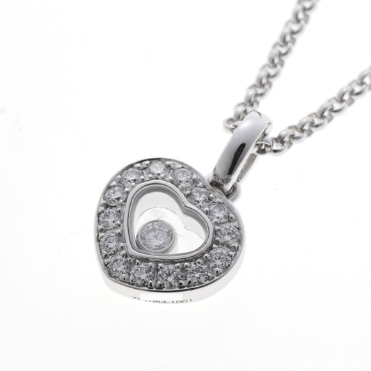 Chopard ショパール ハッピーダイヤモンド ハート ネックレス 79/1084-1001 ホワイトゴールド 750WG 2510206