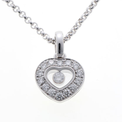 Chopard ショパール ハッピーダイヤモンド ハート ネックレス 79/1084-1001 ホワイトゴールド 750WG 2510206