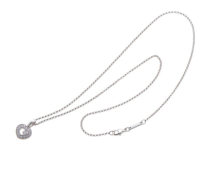 Chopard ショパール ハッピーダイヤモンド ハート ネックレス 79/1084-1001 ホワイトゴールド 750WG 2510206