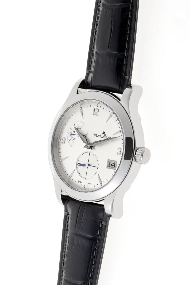 JAEGER-LECOULTRE ジャガールクルト マスター ホームタイム オートマチック Cal.975 Q1628420 / 147.8.05.S SS メンズ 時計 2510212