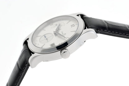 JAEGER-LECOULTRE ジャガールクルト マスター ホームタイム オートマチック Cal.975 Q1628420 / 147.8.05.S SS メンズ 時計 2510212