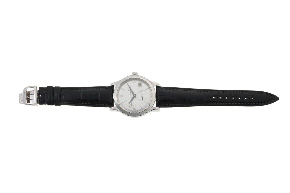 JAEGER-LECOULTRE ジャガールクルト マスター ホームタイム オートマチック Cal.975 Q1628420 / 147.8.05.S SS メンズ 時計 2510212
