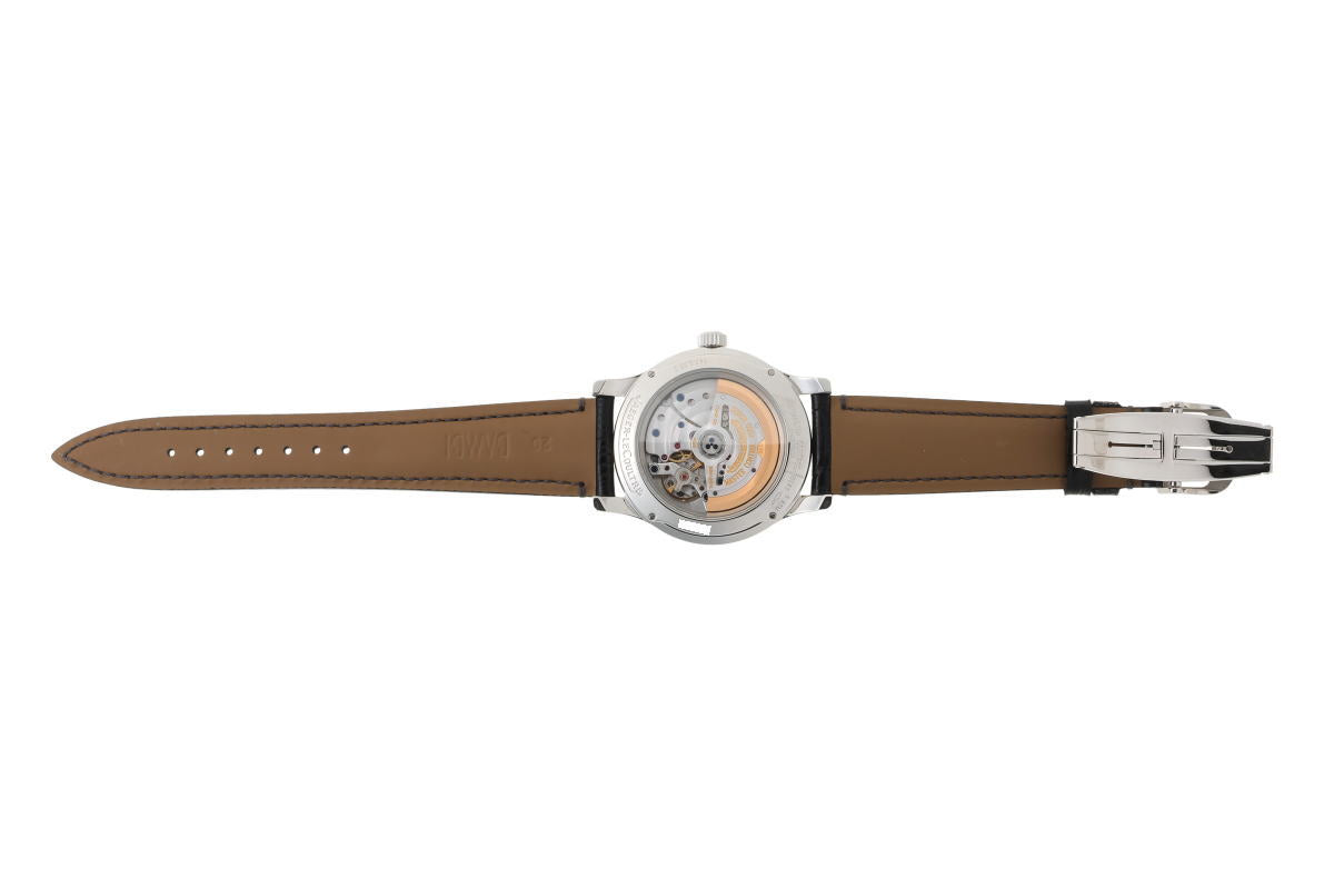 JAEGER-LECOULTRE ジャガールクルト マスター ホームタイム オートマチック Cal.975 Q1628420 / 147.8.05.S SS メンズ 時計 2510212