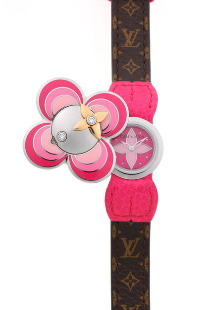 Louis Vuitton ルイヴィトン ヴィヴィエンヌ ビジュ シークレット クォーツ　※訳あり品 Q1K0J0 SS レディース 時計 2510214
