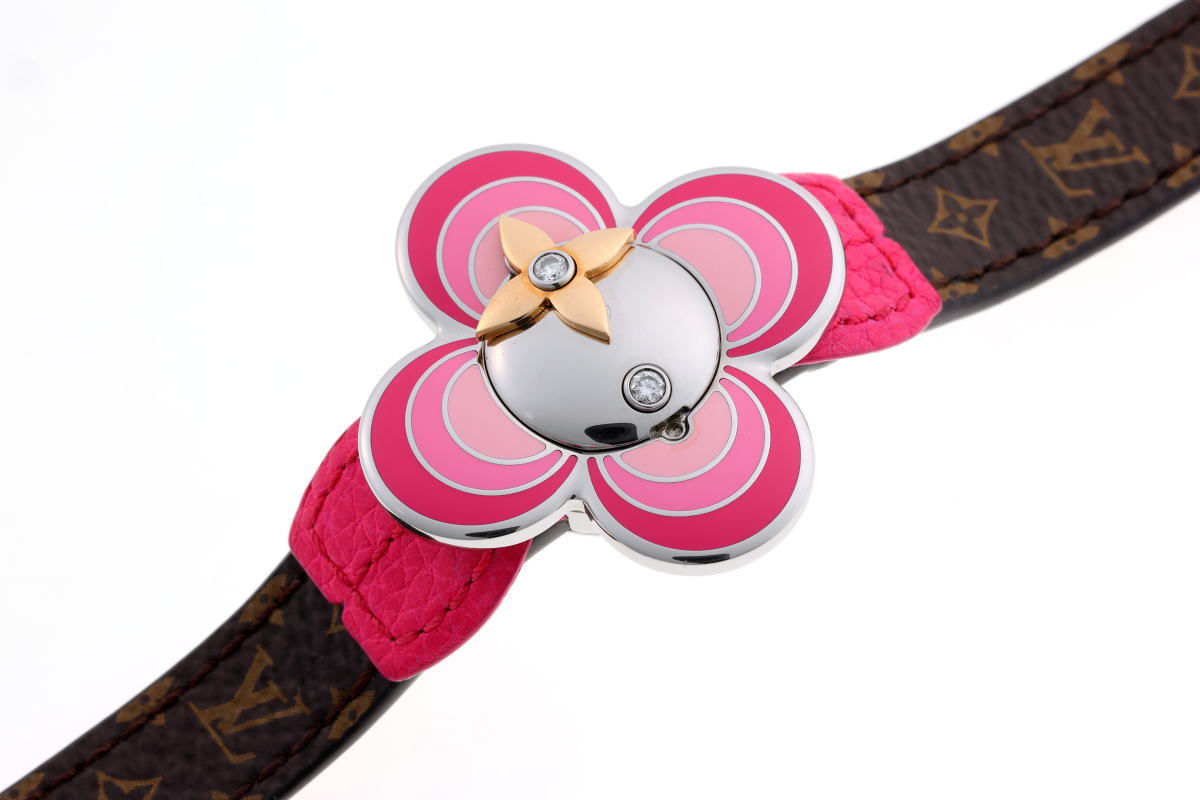 Louis Vuitton ルイヴィトン ヴィヴィエンヌ ビジュ シークレット クォーツ　※訳あり品 Q1K0J0 SS レディース 時計 2510214